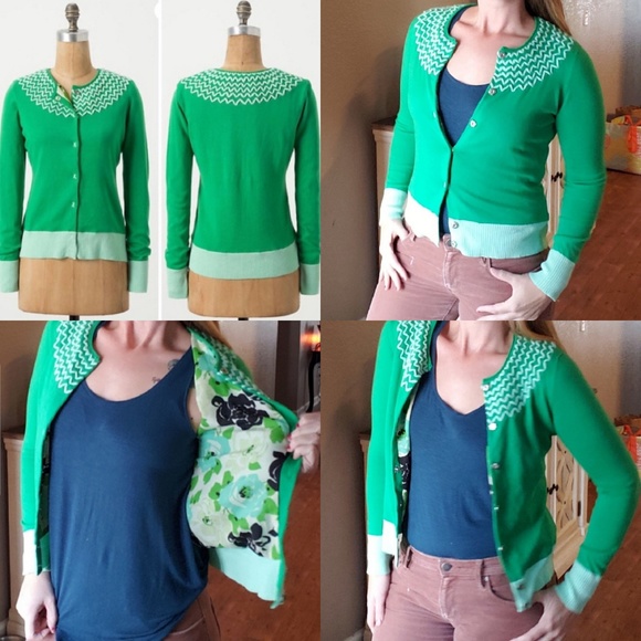 Anthropologie Sweaters - Anthro [Tabitha] Crossed Heart Cardigan